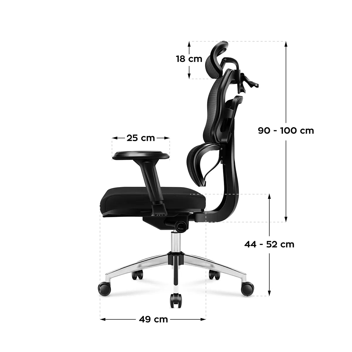 Dimensions of Mark Adler Expert 4.9 gaming chair