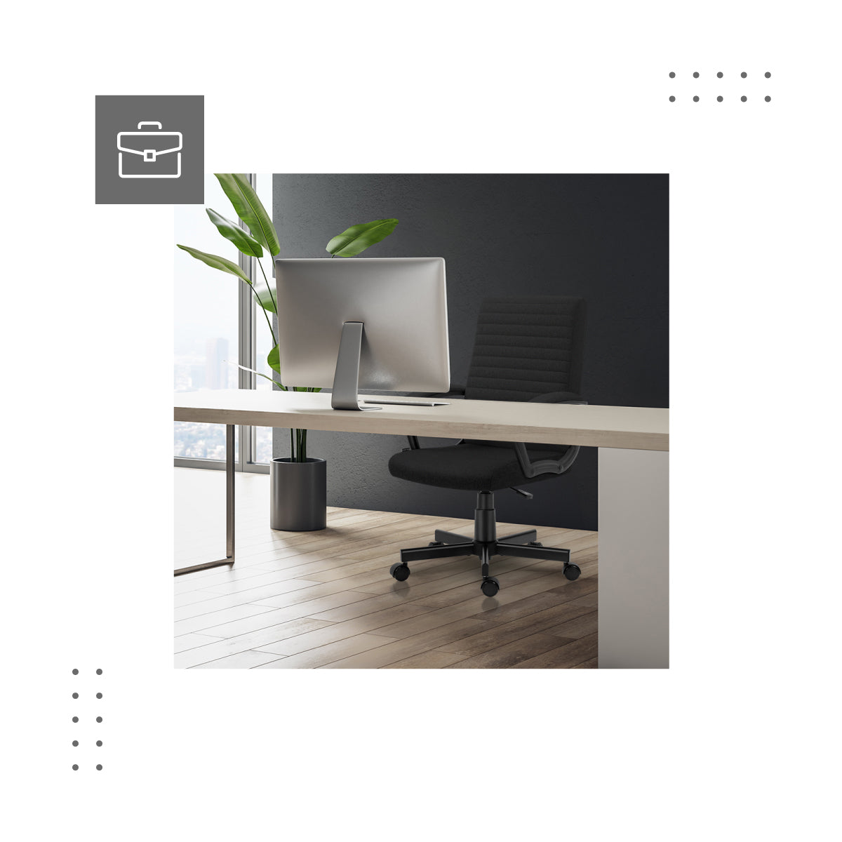 Mark Adler Boss 2.5 Black office and home chair