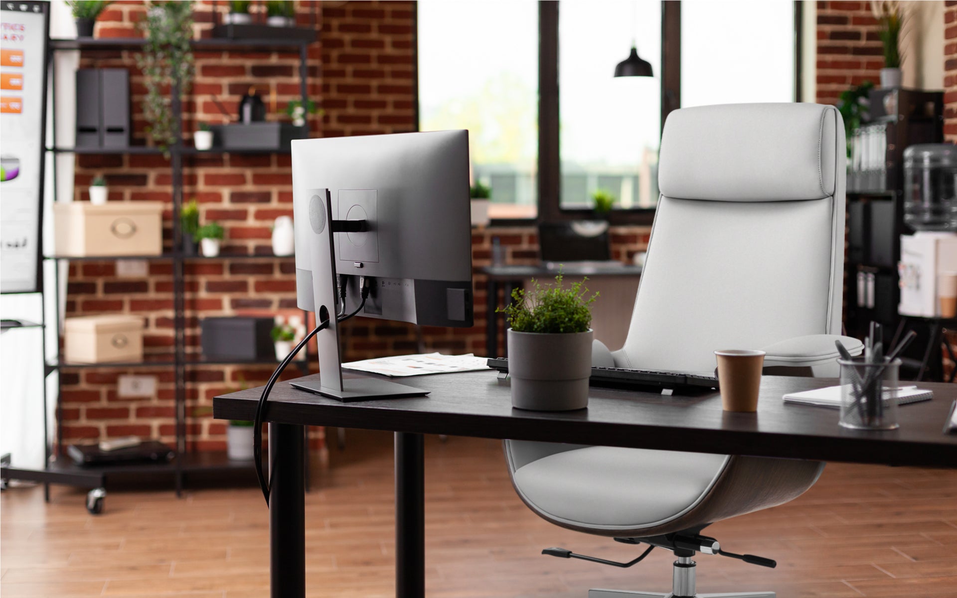 Mark Adler Boss 8.2 White office chair