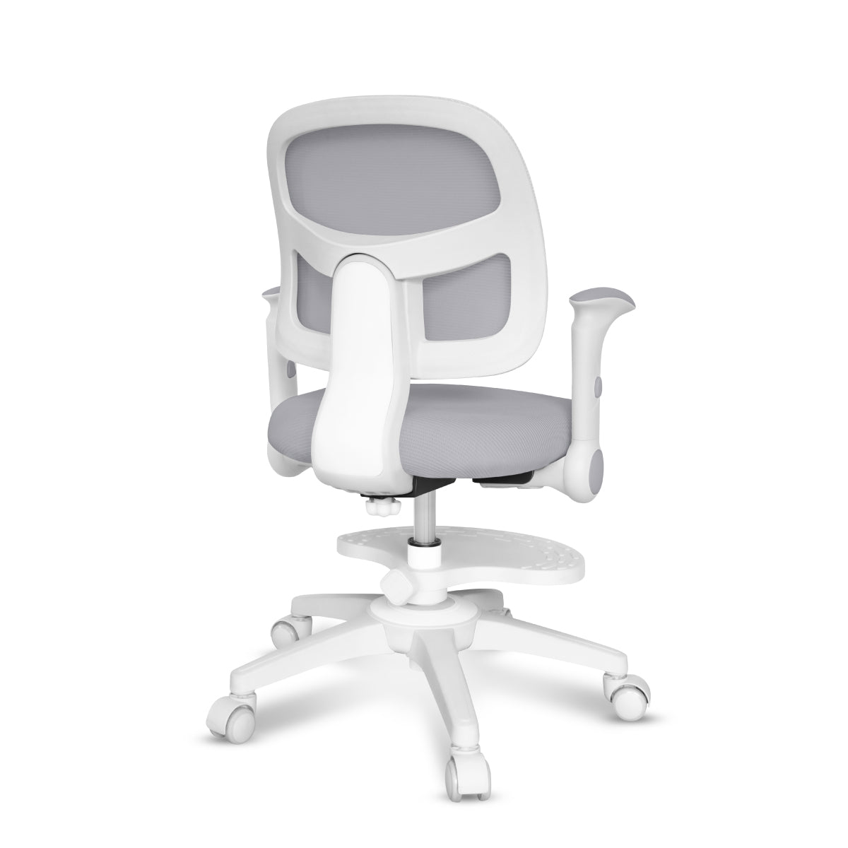 Back of Mark Adler Junior Grey 5.0 rotating chair