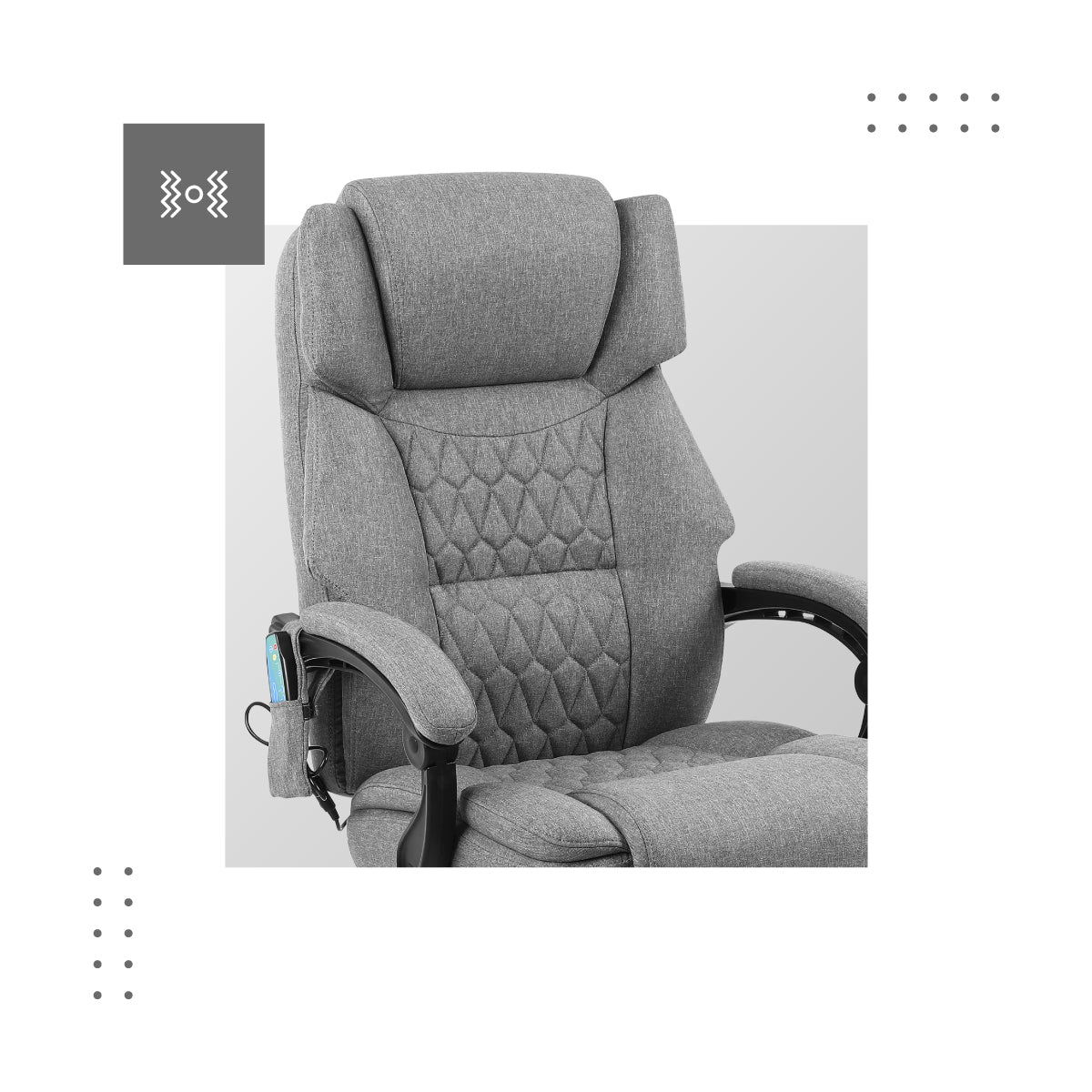 9 vibration modes in Boss 6.0 chair
