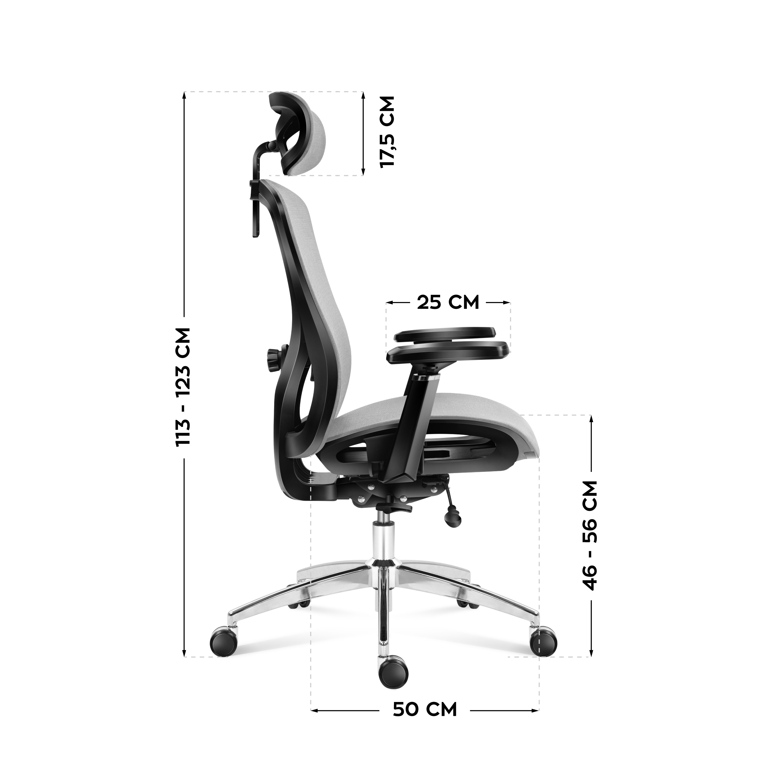 Expert chair dimensions