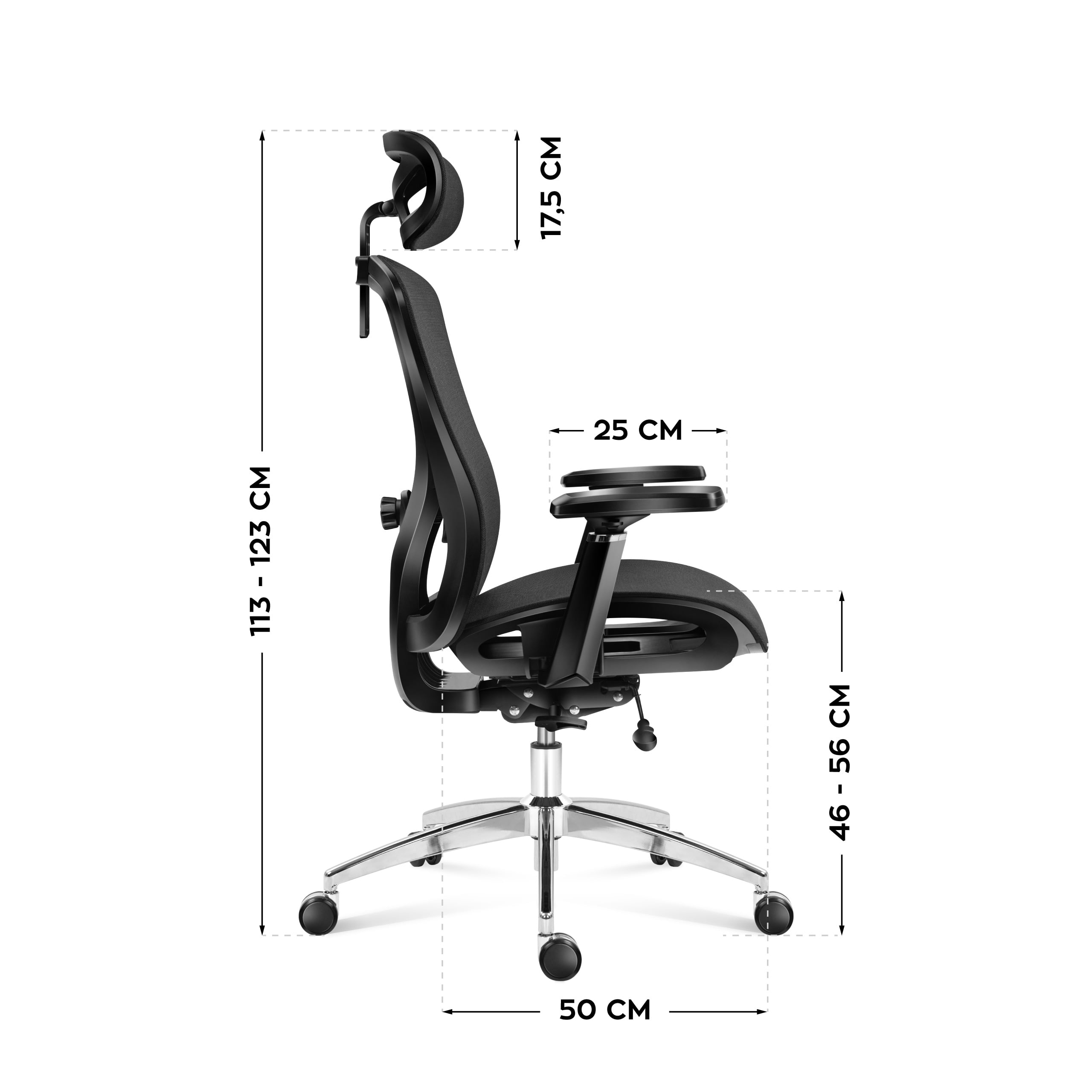 Expert chair dimensions