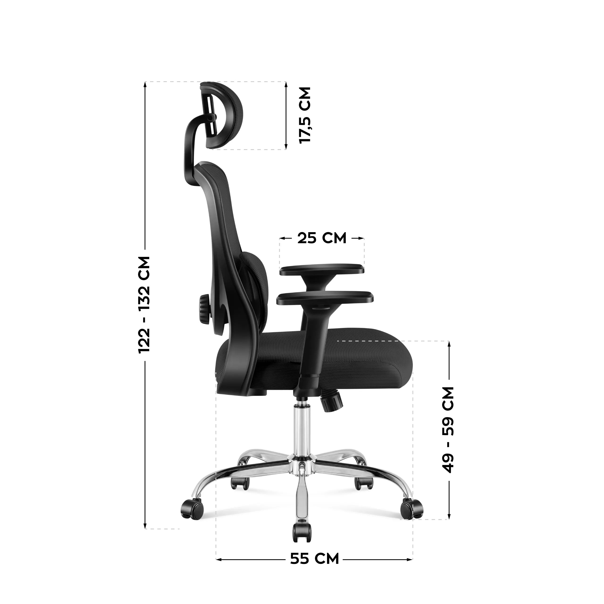 Manager 32 chair dimensions