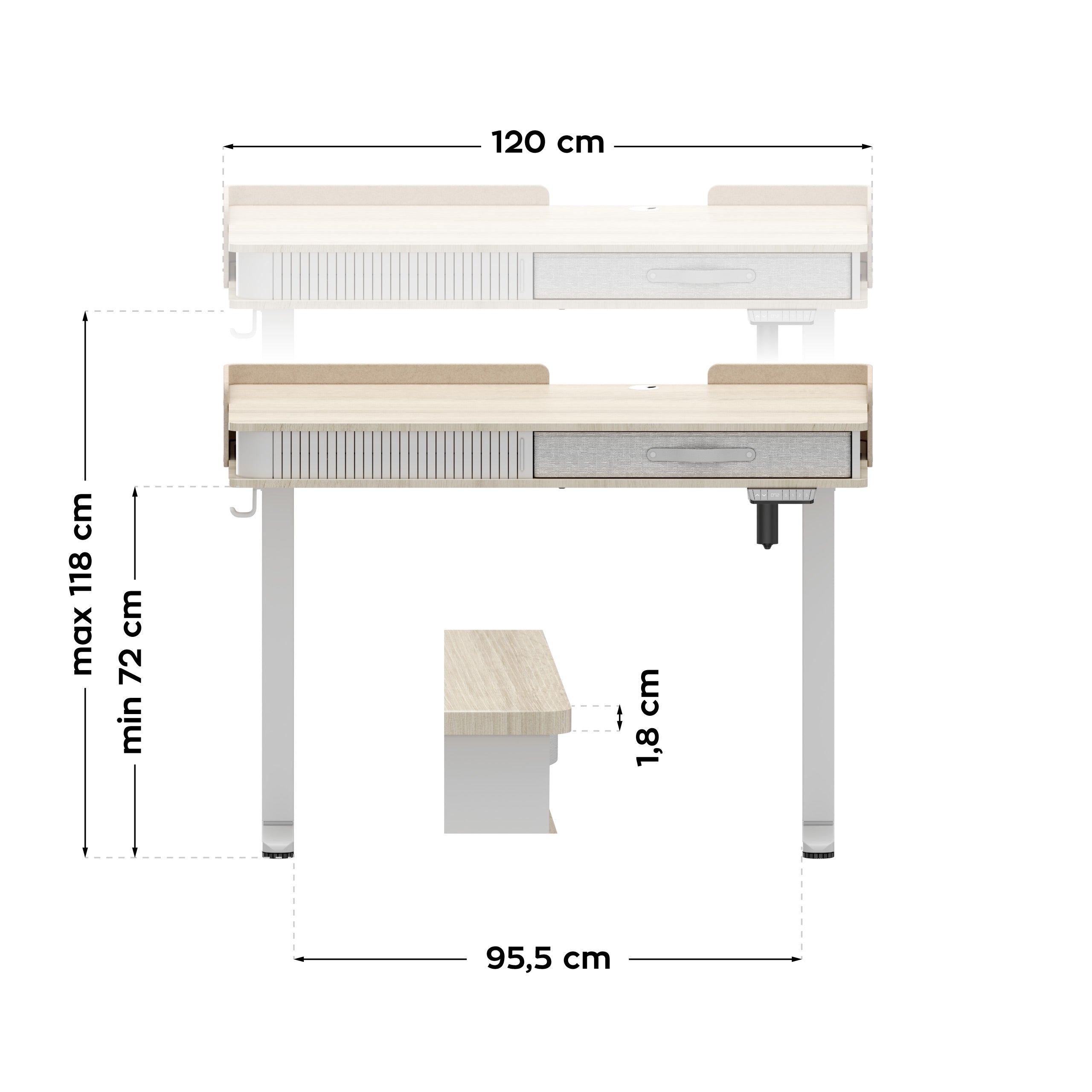 Office chair dimensions Mark Adler