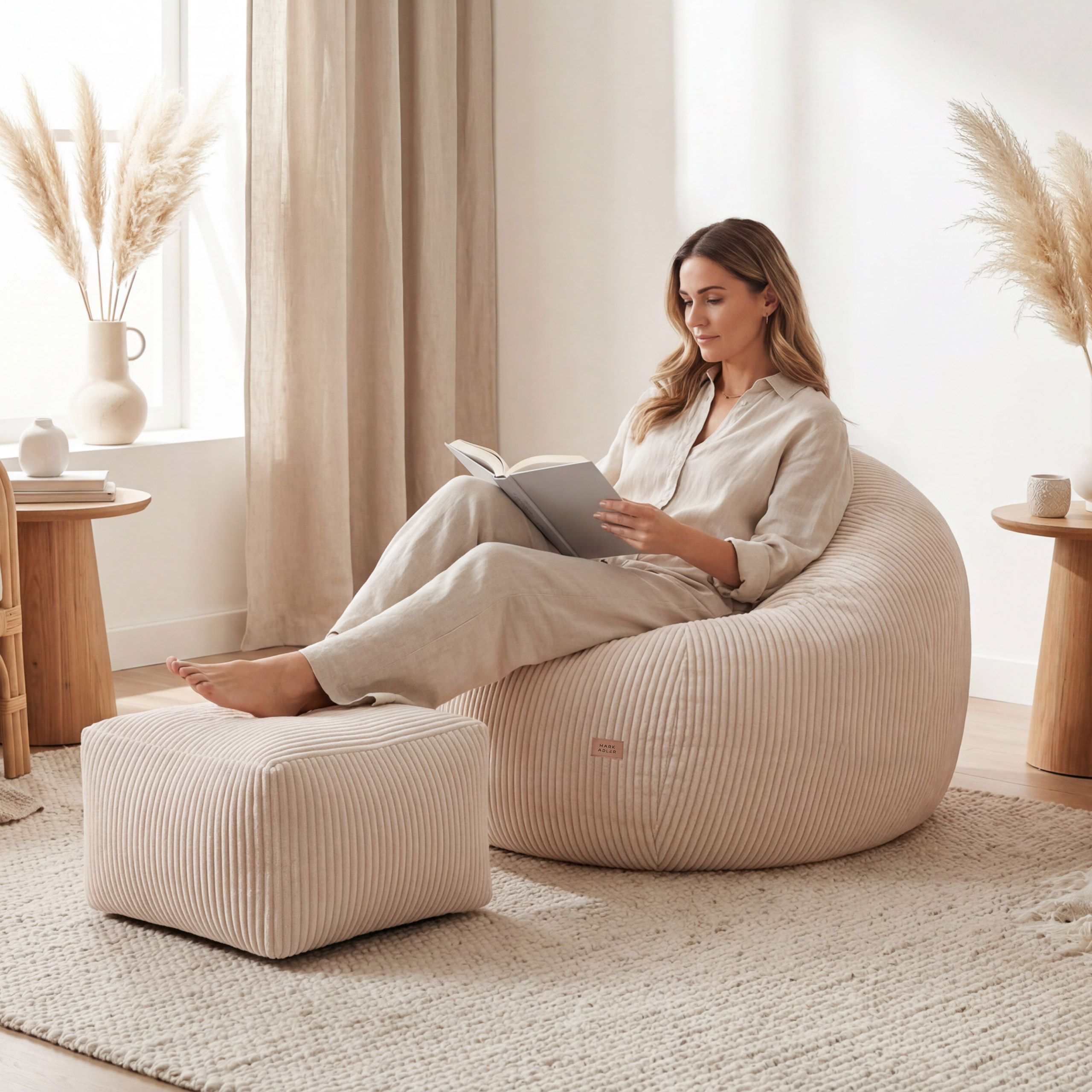 Comfy Ottoman Arrangement