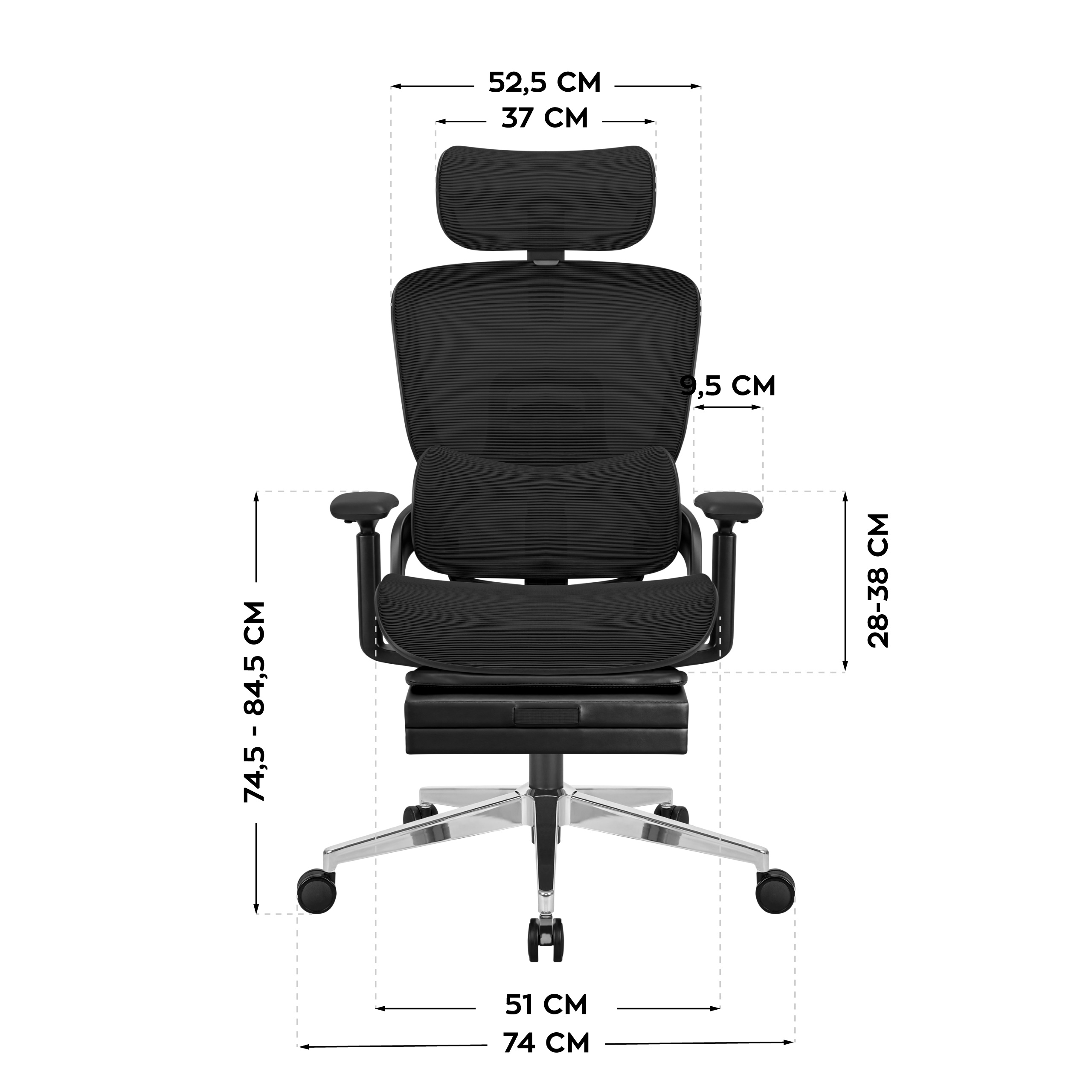 Mark Adler Expert 9.3 chair dimensions